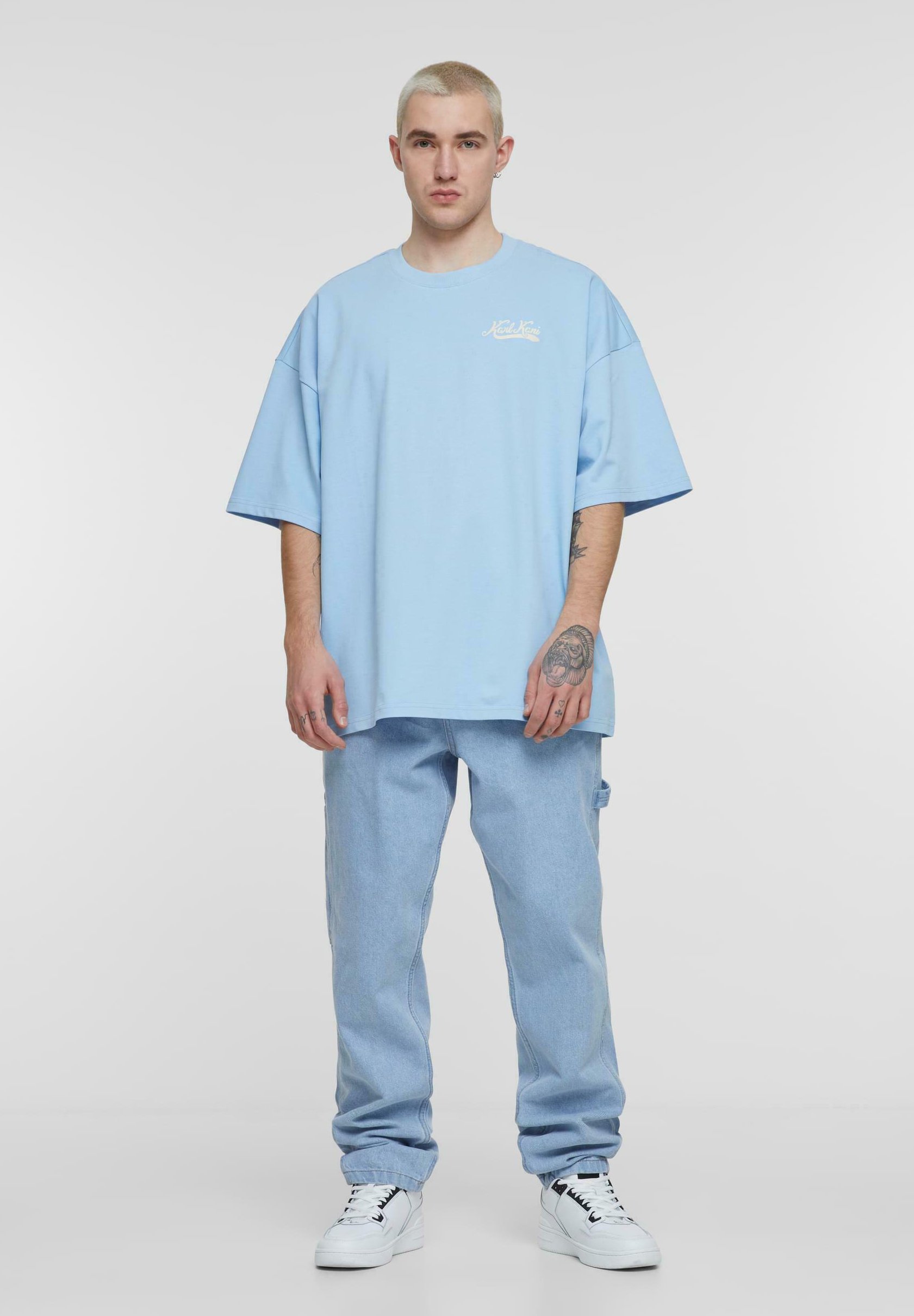 Karl Kani SIGNATURE HEAVY BOXY DINER - T-SHIRT PRINT - T
