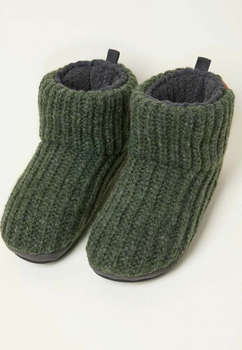 FatFace Winter boots khaki green/green Zalando