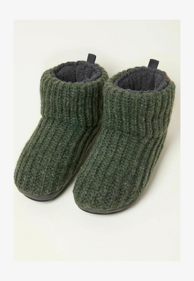 FatFace Winter boots khaki green/green Zalando