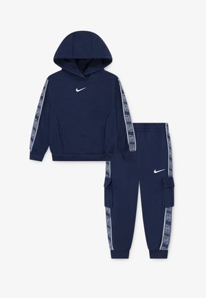 JOGGER TAPING UNISEX SET - Hanorac - midnight navy