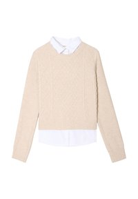 Cache Cache 2-IN-1  - Striktrøje - beige