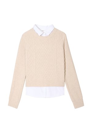 Cache Cache 2-IN-1  - Trui - beige