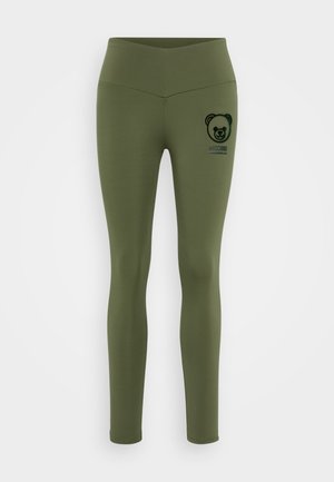 HOME PANTS - Pidžamas apakšdaļa - olive