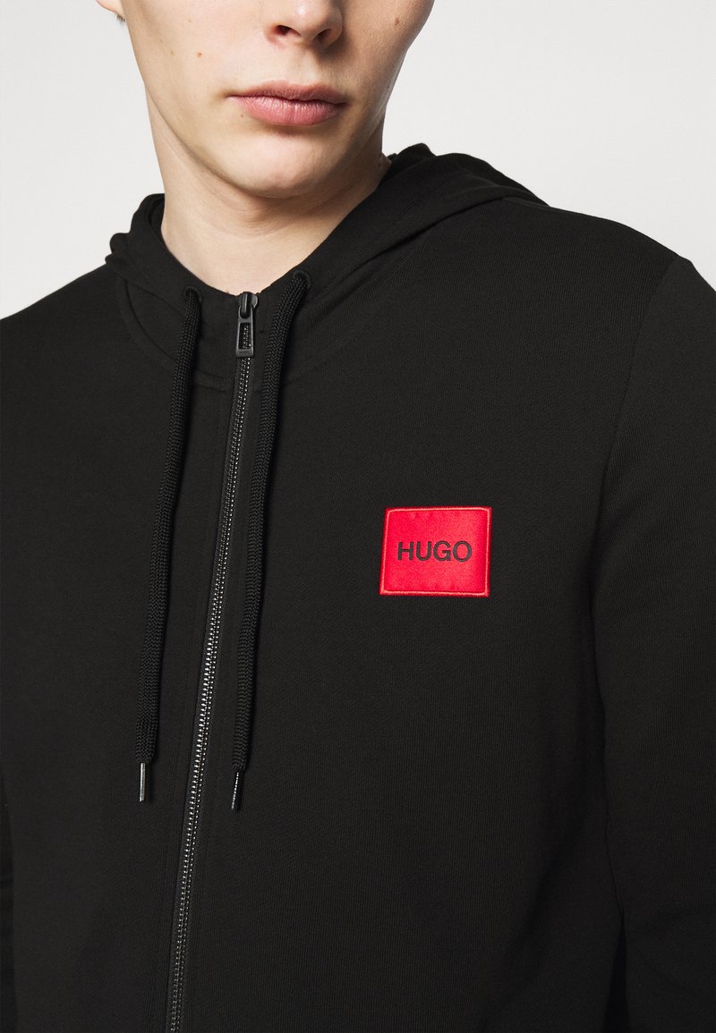 Herren Kapuzenpullover | HUGO DAPLE Sweatjacke black/schwarz - LZ74363 Herren Kapuzenpullover | HUGO DAPLE Sweatjacke black/schwarz - LZ74363