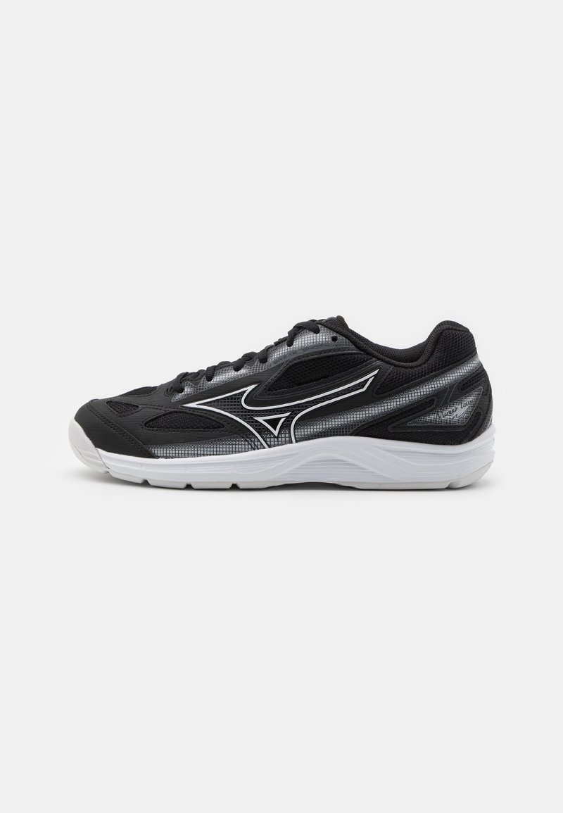 Mizuno BREAK SHOT 4 CS - Chaussures de tennis pour gazon - black/white/harbor mist