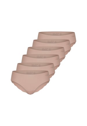 6 PACK - Slip - cameo braun