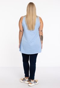 YOEK SINGLET SLEEVELESS - Top - light blue