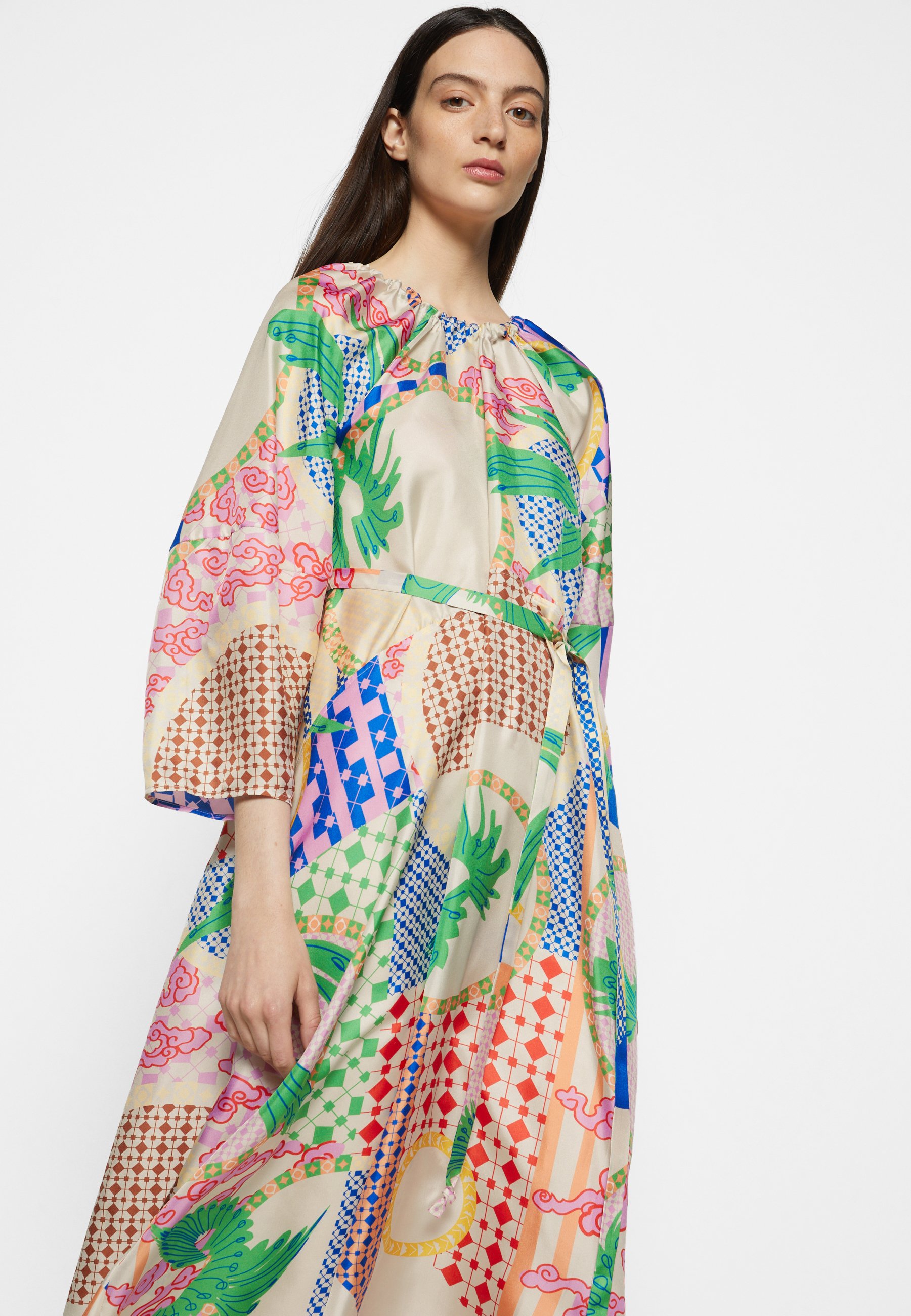 Henrik Vibskov LOOP DRESS - Cocktailjurk - birds light/meerkleurig - Zalando .nl
