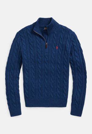 LONG SLEEVE PULLOVER - Pulóver - rustic navy heather