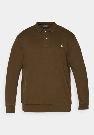 Polo Ralph Lauren Big & Tall LOOPBACK FLEECE COLLARED SWEATSHIRT - Sudadera - dark loden