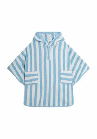 JoJo Maman Bébé - REGULAR FIT - STRIPE PONCHO - Dressing gown - blue Thumbnail Image 1