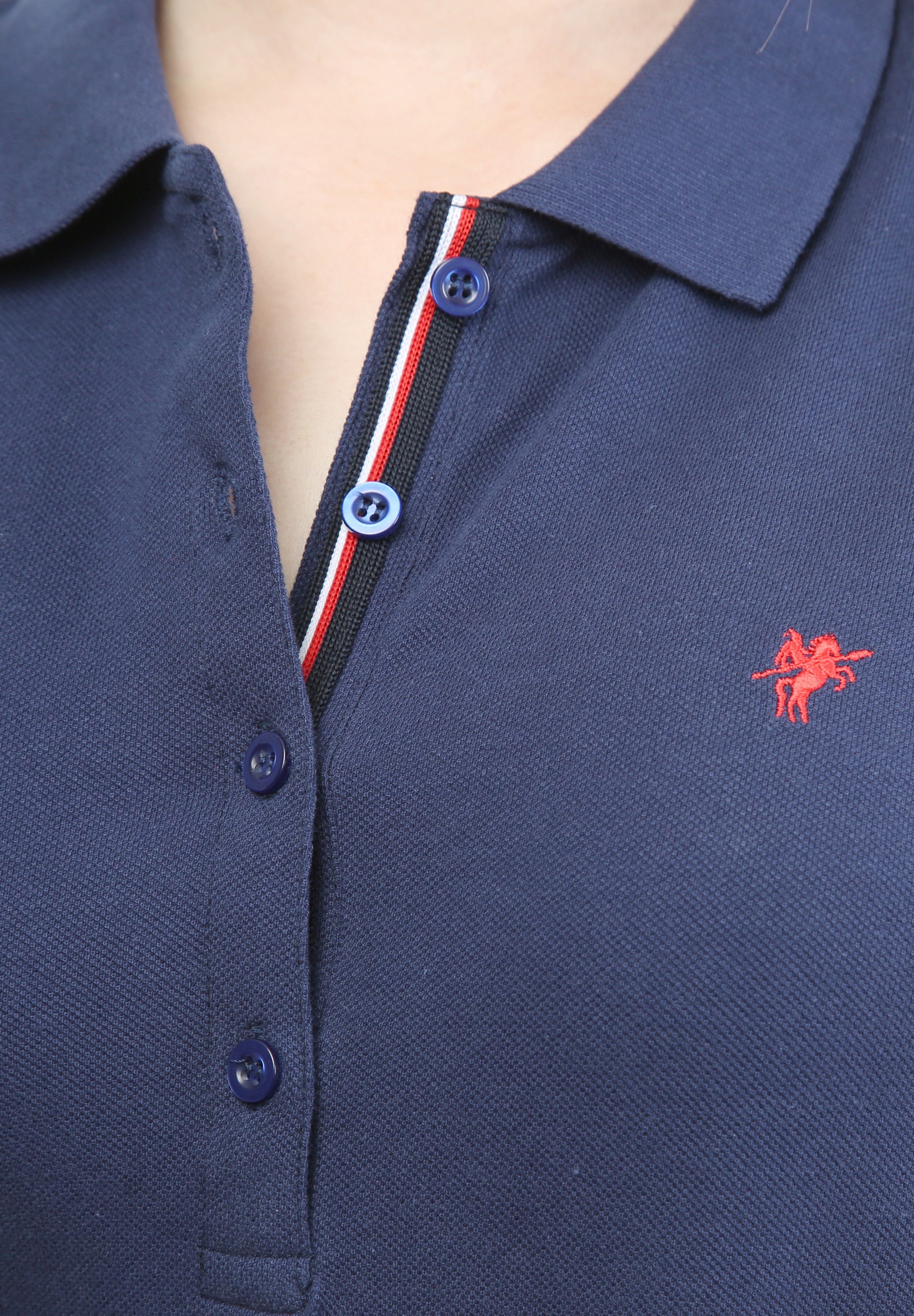 Denim Culture Polo shirt - indigo/blue 