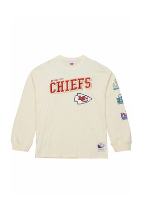 NFL LONGSLEEVE  KANSAS CITY CHIEFS - Sweatshirt - beige