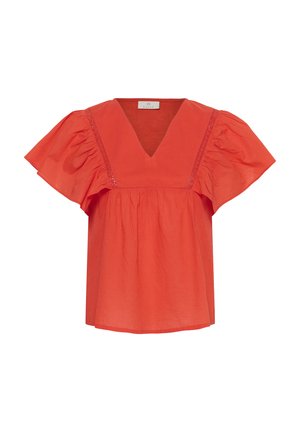 Kaffe, KAKARLI SHORT SLEEVE - Blouse - grenadine