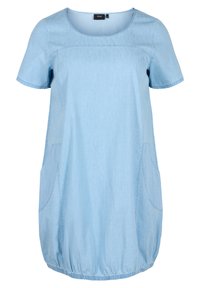 Zizzi Farkkumekko - light blue