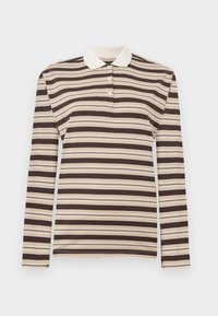 ONLAMINAH LIFE STRIPE - Top s dlhým rukávom - nomad/black coffee/cloud dancer