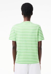 Lacoste T-shirt con stampa - blanc   vert irg