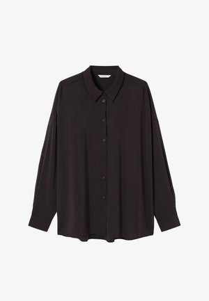 TATUUM, ARTICLE TAG: BLOUSES/SHIRTS - ARTICLE NAME: LERIANA - Πουκαμίσα με κουμπιά - deep dark brown