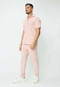 FRILIVIN ENSEMBLE UNI SET - Pantalon classique - rose