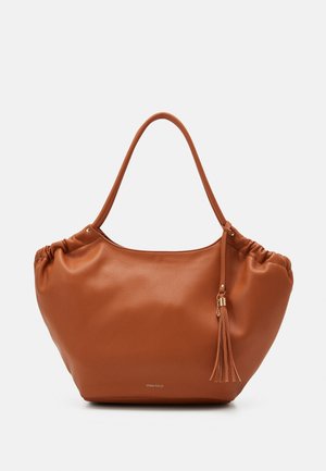 Shopping bag - cognac