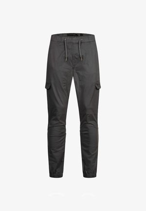 INDICODE JEANS, PILLUS - Pantaloni cargo - raven