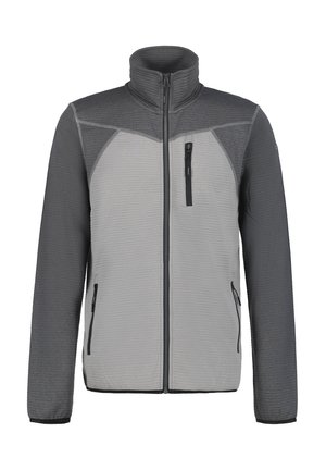 MIDLAYER BERTHOLD - Giacca in pile - hell grau