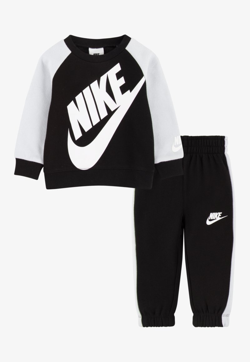 Nike Sportswear FUTURA SET - Trenirka - black/pure platinum/white