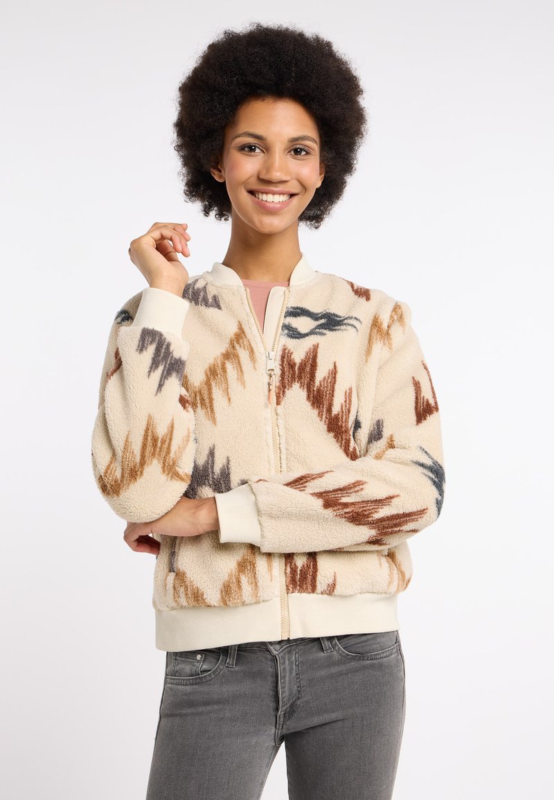 Ragwear CAIRRO AZTEC - Bomberjacks - ecru