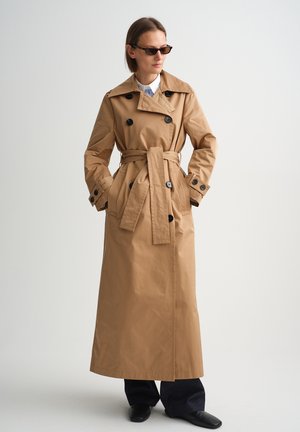 InWear HALOIW LONG TRENCH - Trenchcoat - tannin