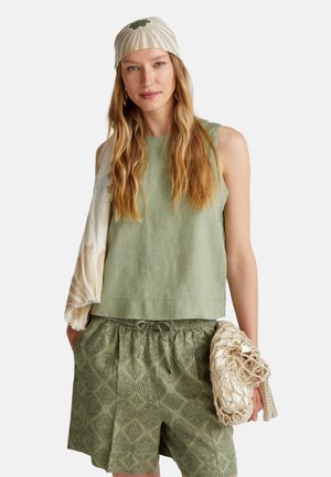 United Colors of Benetton SLEEVELESS   - Blouse - green