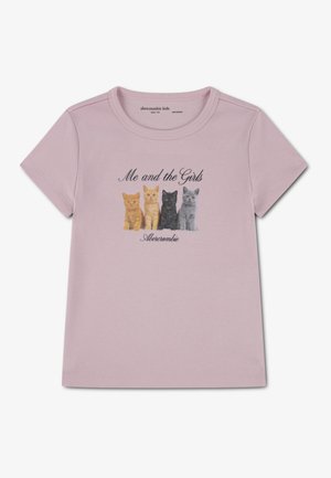 ME & THE GIRLS - T-shirts med print - chalk pink