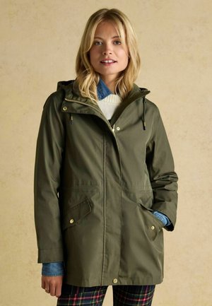 REGULAR FIT - PORTWELL RAINCOAT WITH HOOD - Parka - green