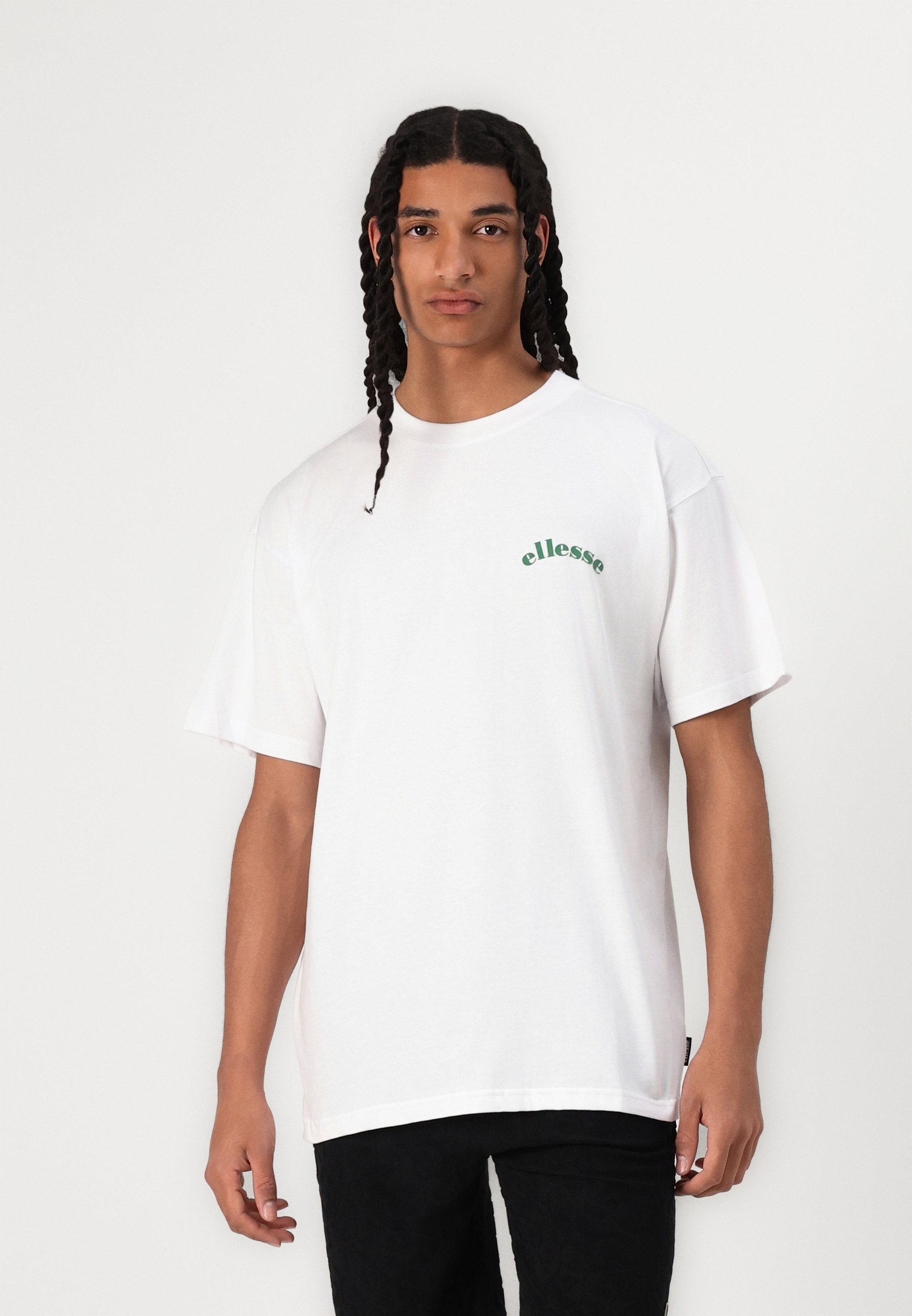 Ellesse CANOCI TEE - Print T-shirt - white - Zalando
