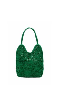 MEDIUM CROCHET SHOULDER  - Borsa a mano - green