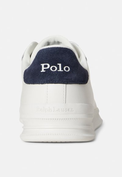 Polo Ralph Lauren HERITAGE COURT II NAPPA LEATHER SNEAKER UNISEX - Sportbačiai - off white/navy