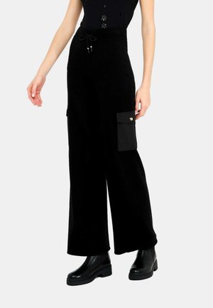 Pantaloni cargo - black