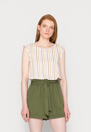 SLEEVE TOP - Blouse - vertical multicolor stripe