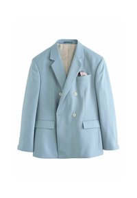 Next RELAXED FIT MOTIONFLEX STRETCH - Anzugsakko - light blue