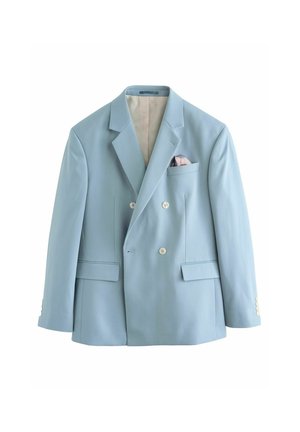 Next RELAXED FIT MOTIONFLEX STRETCH - Anzugsakko - light blue