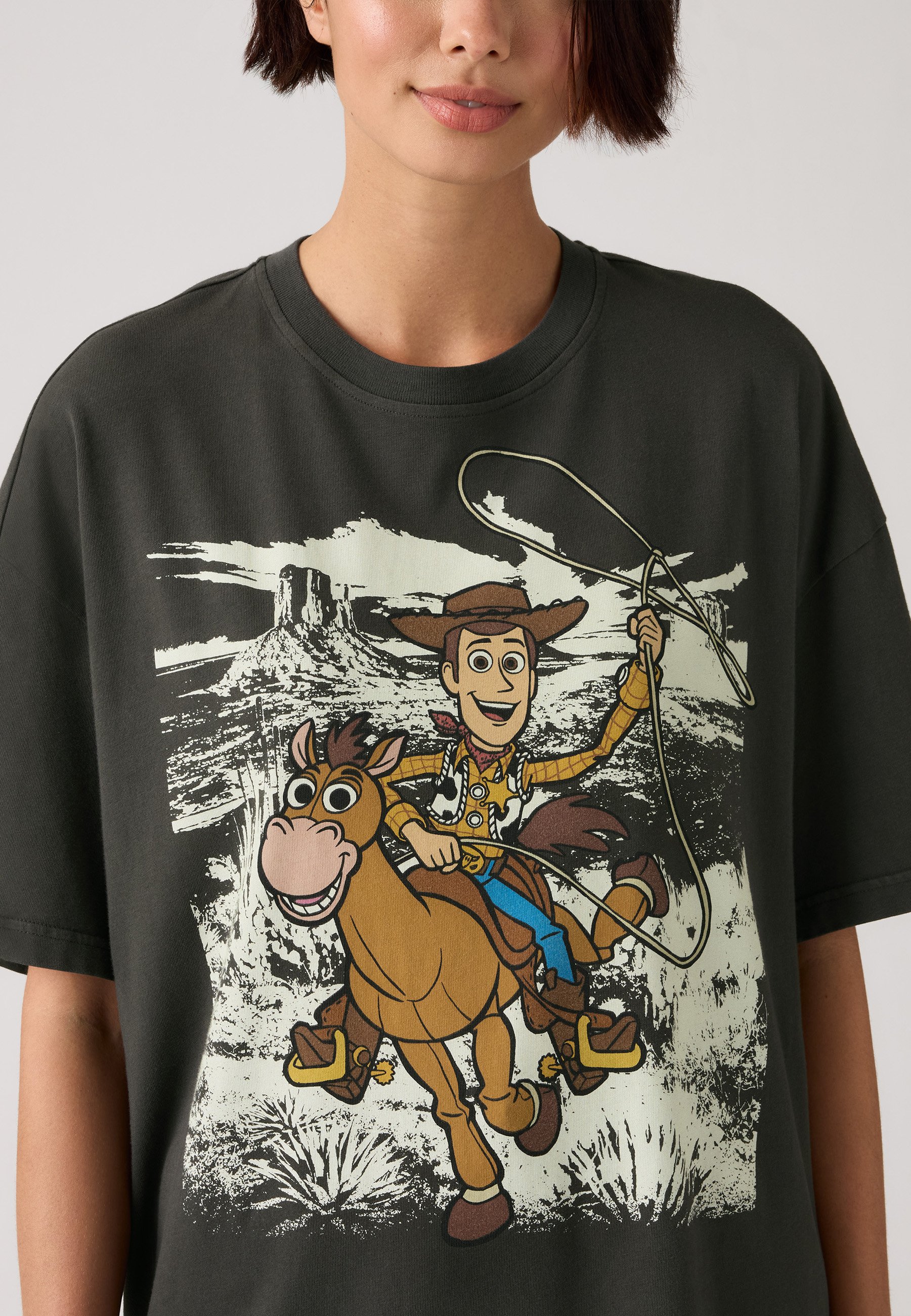 Levi's® TOY STORY UNISEX - T-shirt z nadrukiem/czarny