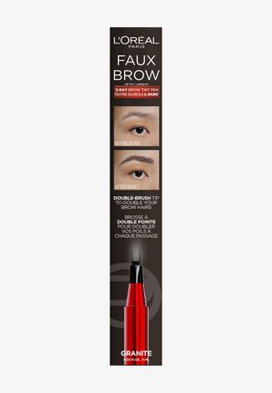 L'Oréal Paris INFAILLIBLE FAUX BROW - Crayon sourciles - granite