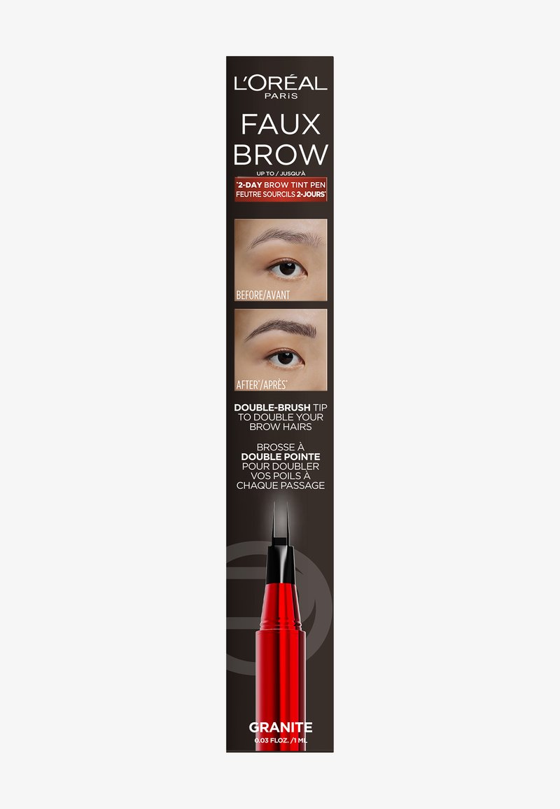 L'Oréal Paris INFAILLIBLE FAUX BROW - Crayon sourciles - granite