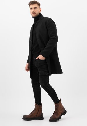 Wojas Bottines à lacets - brązowy