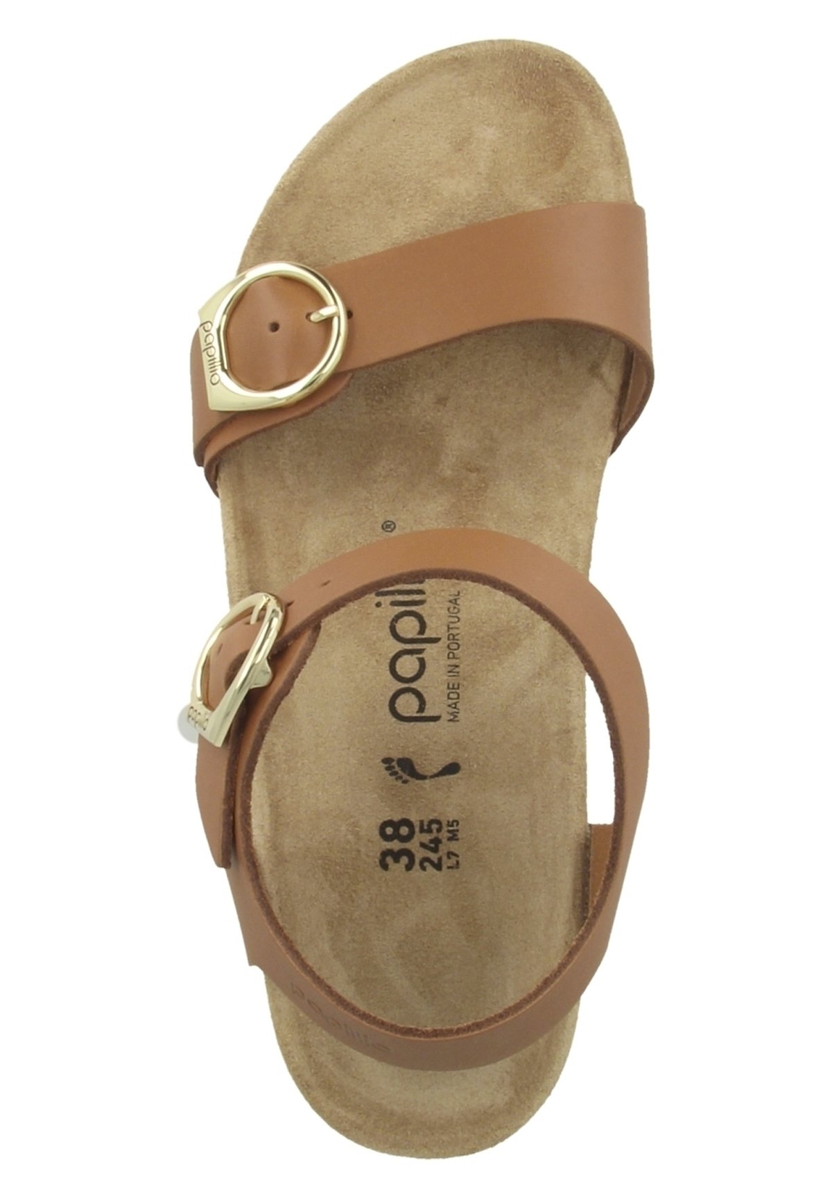 Papillio Sandalen met sleehak - ginger brown/bruin - Zalando.nl