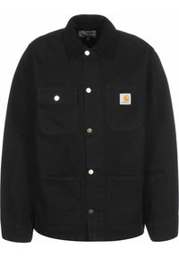 MICHIGAN COAT - Casaco de verão -   black rinsed
