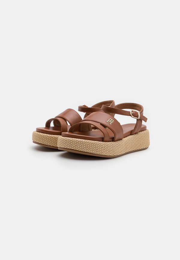 ERIKA - Sandals - cognac2