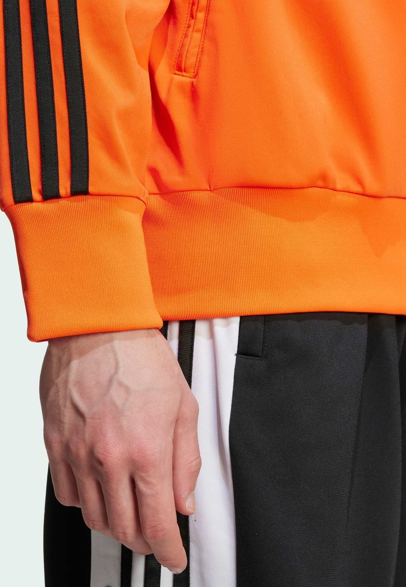 adidas Originals FBIRD - Zip-up sweatshirt - impact orange black