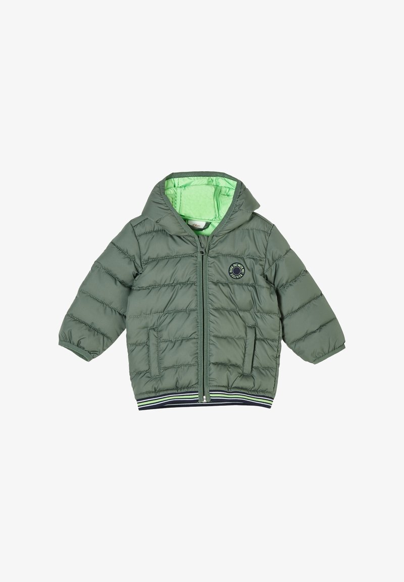 s.Oliver Zimní bunda - grün