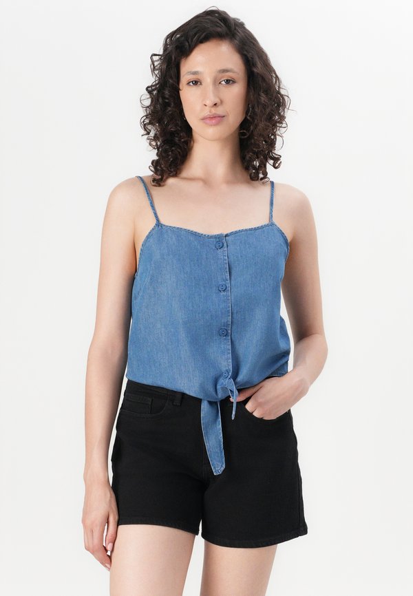 ONLBEA KNOT SINGLET - Blouse4