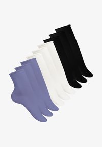 Non sélectionné, lilla bianco nero